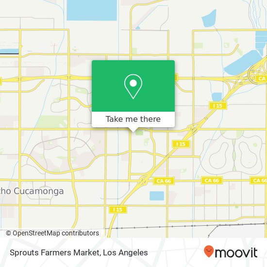 Sprouts Farmers Market map