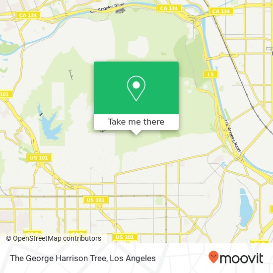 The George Harrison Tree map