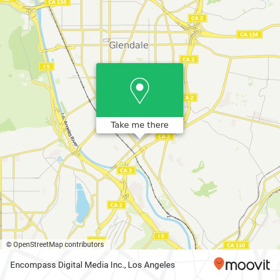 Mapa de Encompass Digital Media Inc.