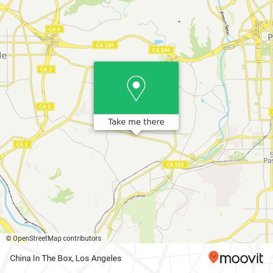 Mapa de China In The Box