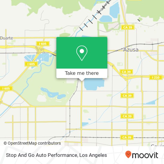 Stop And Go Auto Performance map