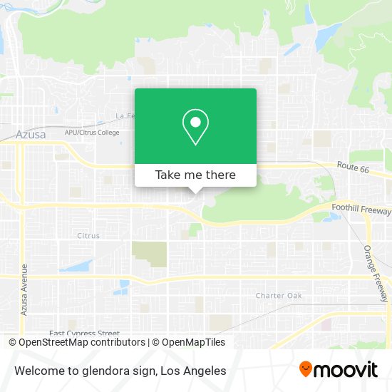 Welcome to glendora sign map