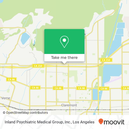 Inland Psychiatric Medical Group, Inc. map