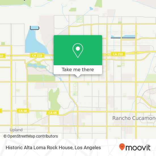 Mapa de Historic Alta Loma Rock House