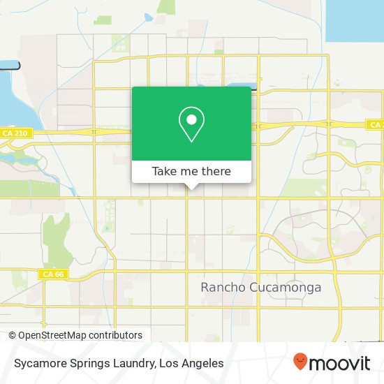 Mapa de Sycamore Springs Laundry