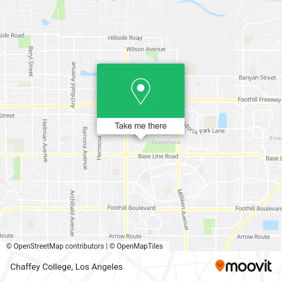 Chaffey College Rancho Map How To Get To Chaffey College In Rancho Cucamonga By Bus?