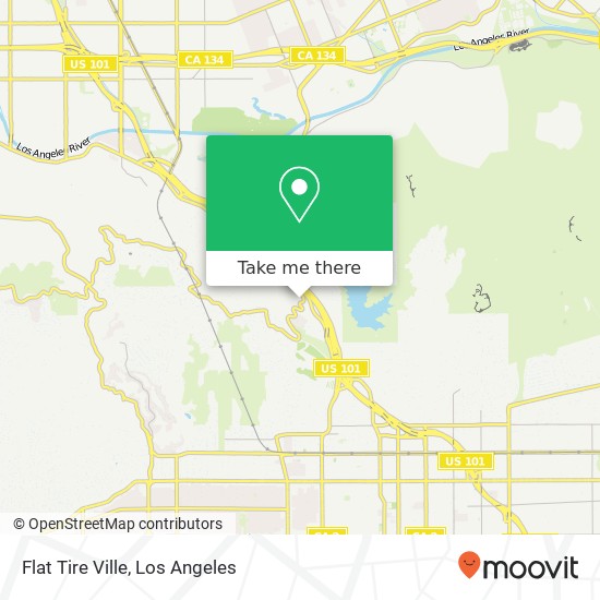 Mapa de Flat Tire Ville