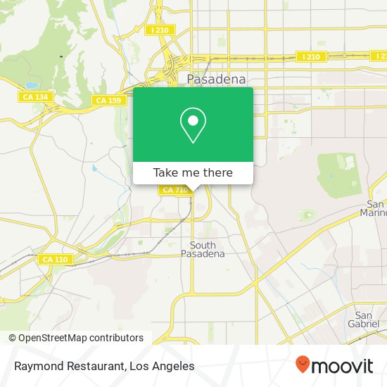 Raymond Restaurant map