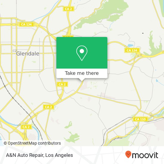 A&N Auto Repair map