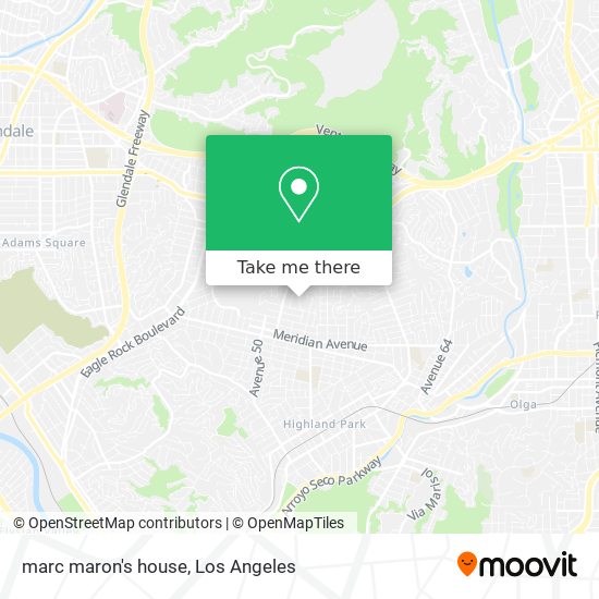 marc maron's house map