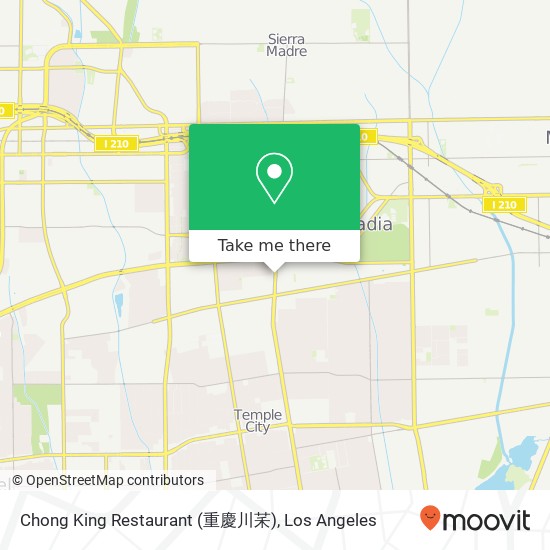 Mapa de Chong King Restaurant (重慶川䒩)