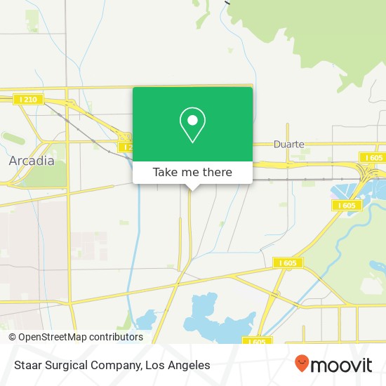 Staar Surgical Company map