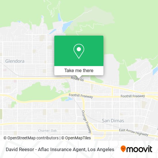 Mapa de David Reesor - Aflac Insurance Agent