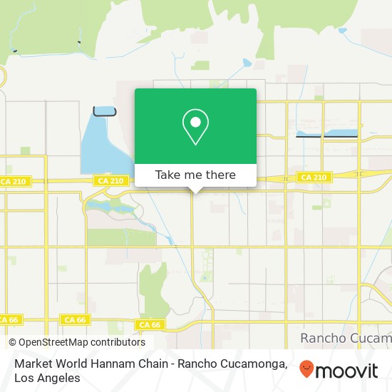 Market World Hannam Chain - Rancho Cucamonga map