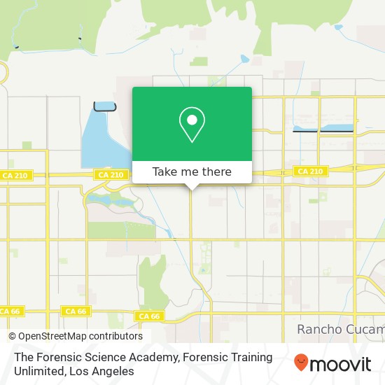 The Forensic Science Academy, Forensic Training Unlimited map