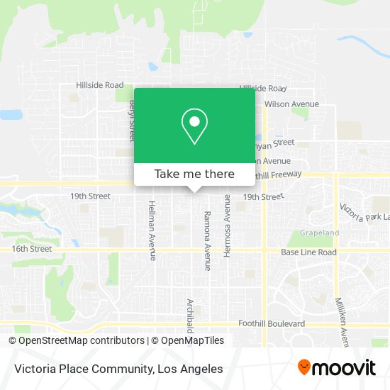 Victoria Place Community map