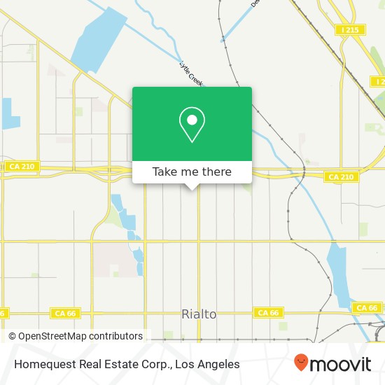 Mapa de Homequest Real Estate Corp.