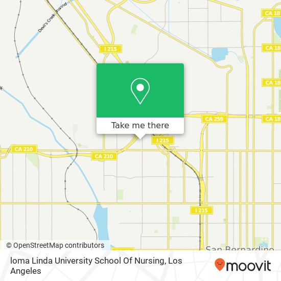 loma Linda University School Of Nursing map