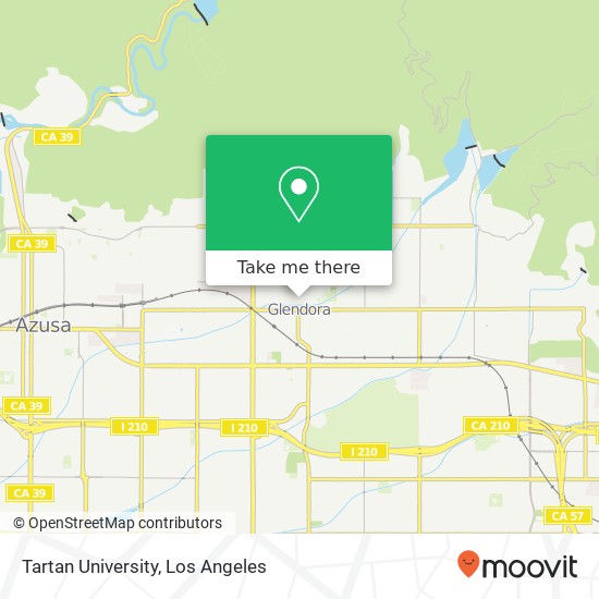 Tartan University map