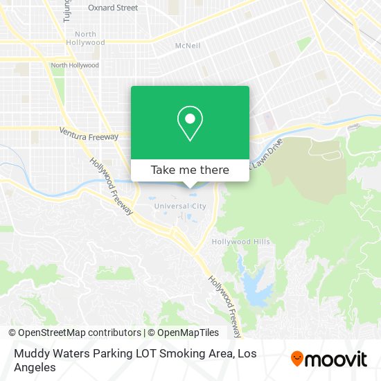 Muddy Waters Parking LOT Smoking Area map