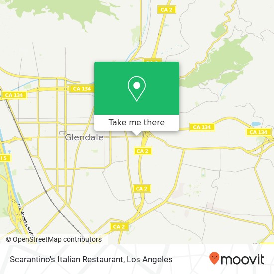 Mapa de Scarantino's Italian Restaurant