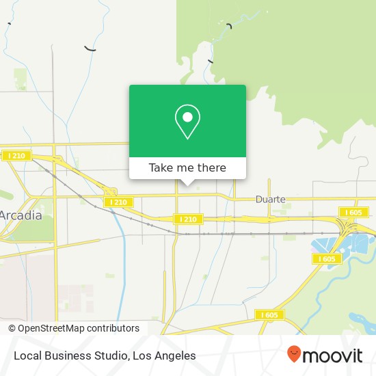 Mapa de Local Business Studio