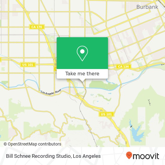Bill Schnee Recording Studio map