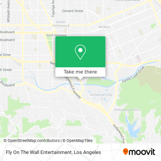 Fly On The Wall Entertainment map