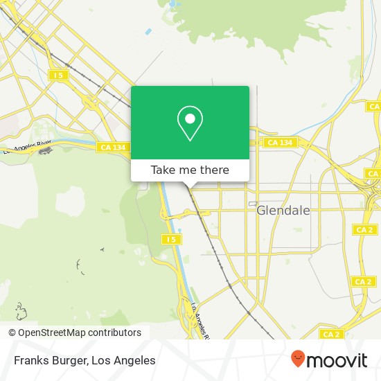 Franks Burger map