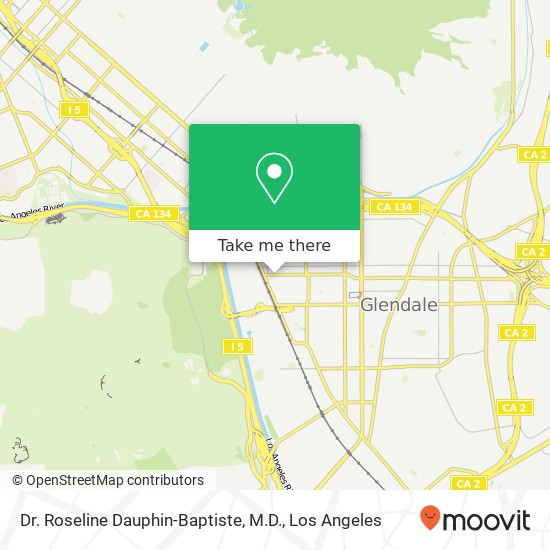 Dr. Roseline Dauphin-Baptiste, M.D. map