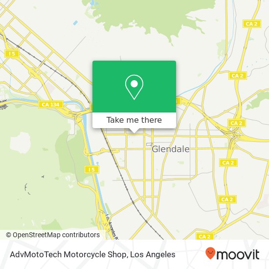 Mapa de AdvMotoTech Motorcycle Shop