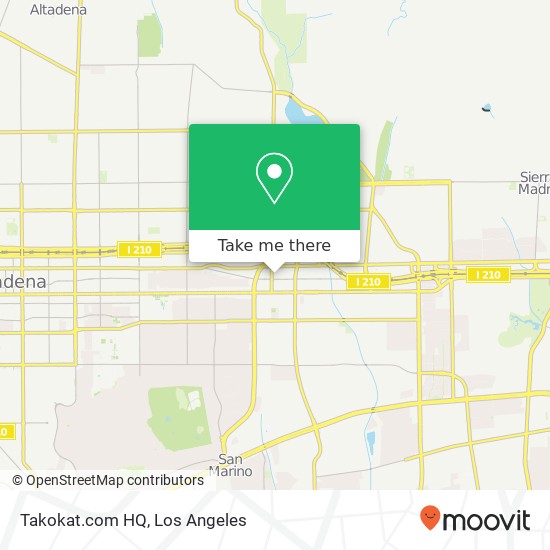 Takokat.com HQ map