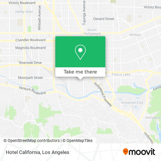 Mapa de Hotel California