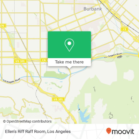 Ellen's Riff Raff Room map