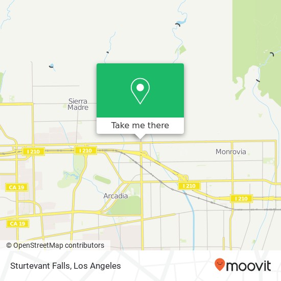 Sturtevant Falls map
