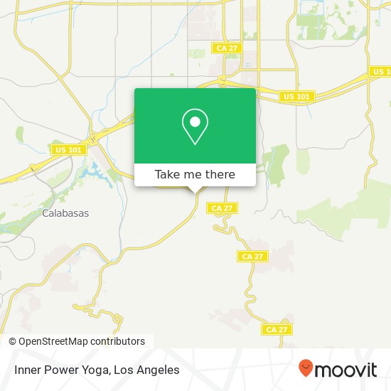 Mapa de Inner Power Yoga