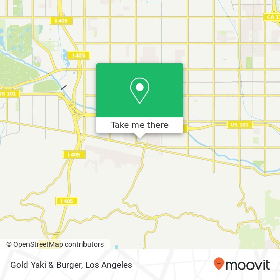 Gold Yaki & Burger map