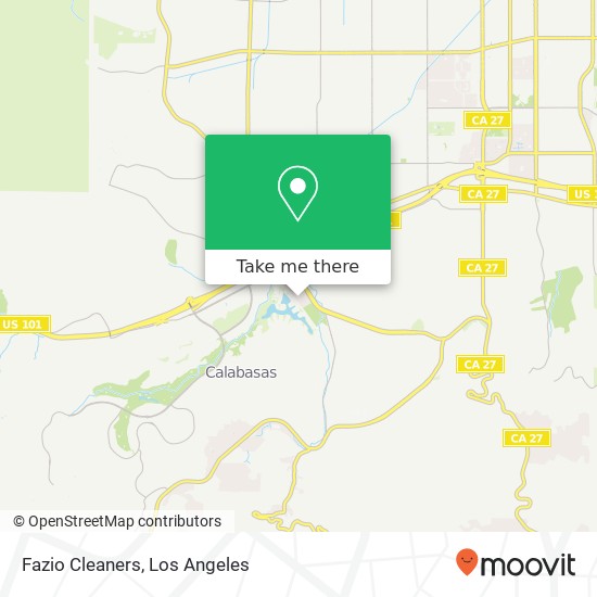 Fazio Cleaners map