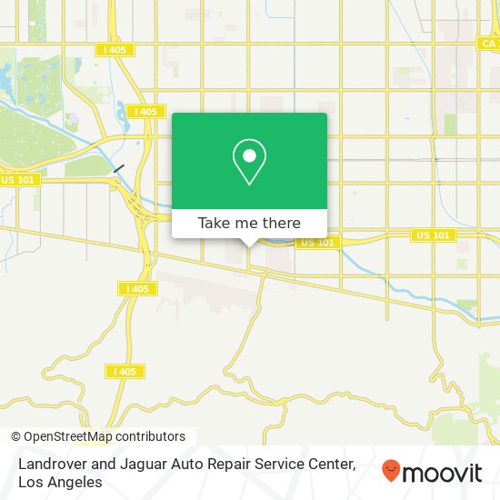 Mapa de Landrover and Jaguar Auto Repair Service Center