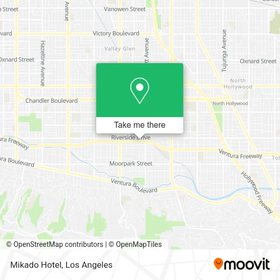 Mikado Hotel map