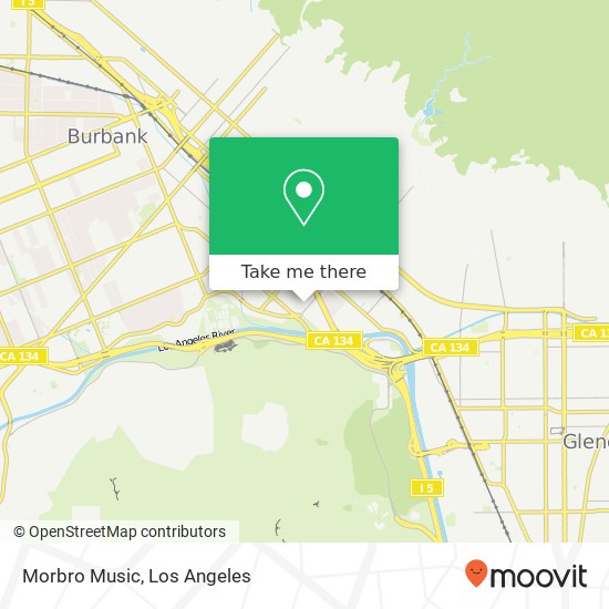 Morbro Music map