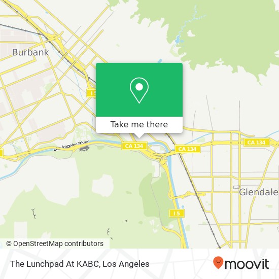 Mapa de The Lunchpad At KABC