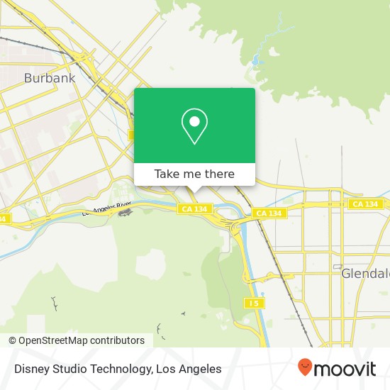 Disney Studio Technology map