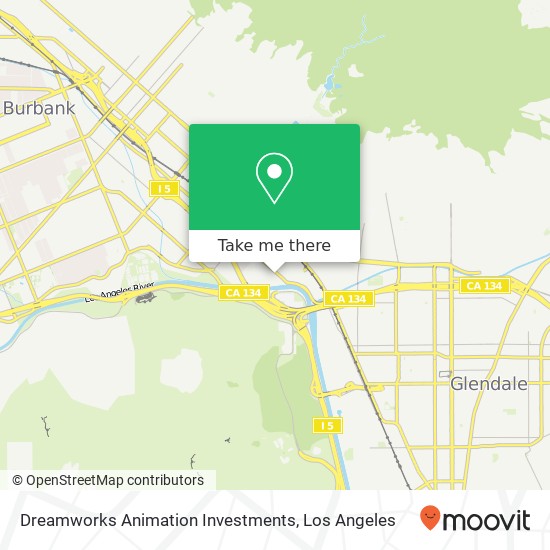 Dreamworks Animation Investments map