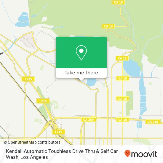 Mapa de Kendall Automatic Touchless Drive Thru & Self Car Wash