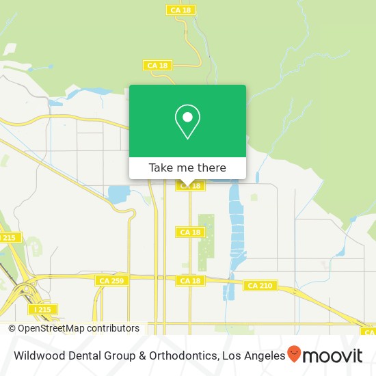 Mapa de Wildwood Dental Group & Orthodontics