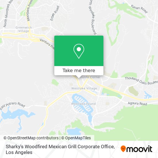 Sharky's Woodfired Mexican Grill Corporate Office map