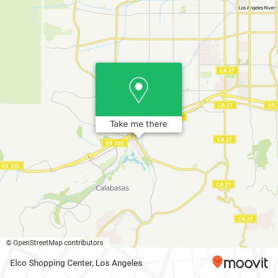 Elco Shopping Center map