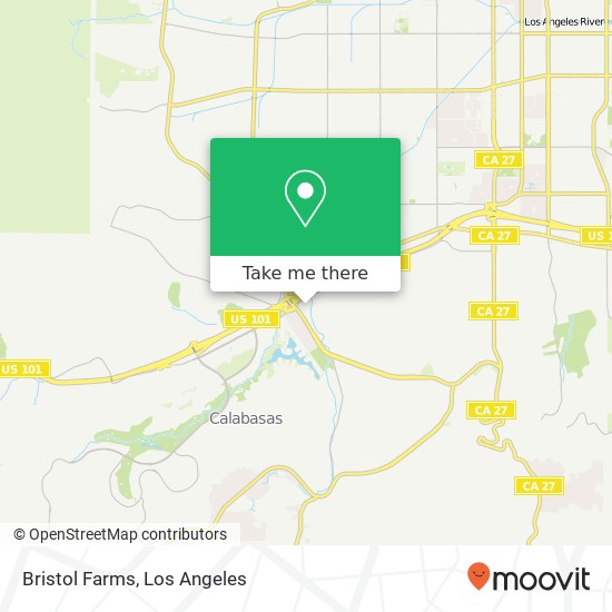 Bristol Farms map