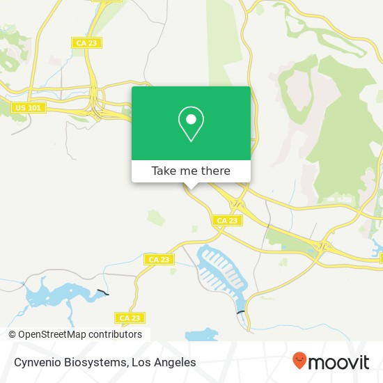 Cynvenio Biosystems map